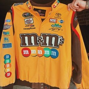 vintage NASCAR jacket - JH design Kyle Busch